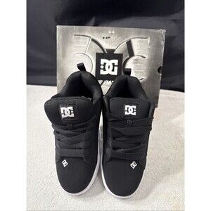 DC Shoe Company Black Suedes Sneakers #300529 Court Graffik Men’s Sz 7